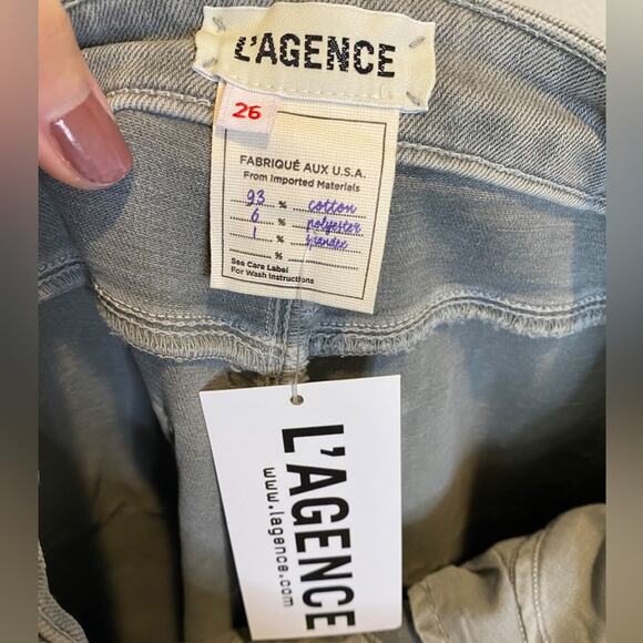 NWT L'AGENCE Highline Skinny High Rise Jeans Size 26 - Picture 10 of 14